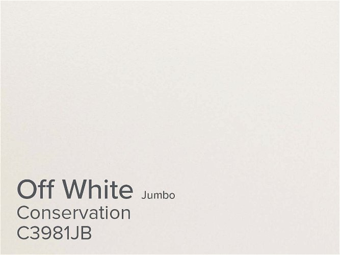 ColourMount Off White 1.4mm Conservation Jumbo Mountboard 5 sheets