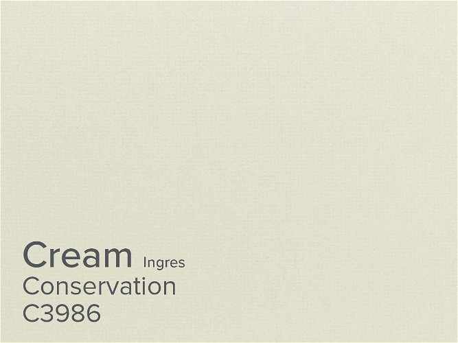 ColourMount Cream 1.4mm Conservation Ingres Mountboard 1 sheet