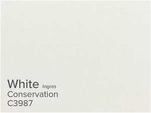 ColourMount White 1.4mm Conservation Ingres Mountboard 1 sheet