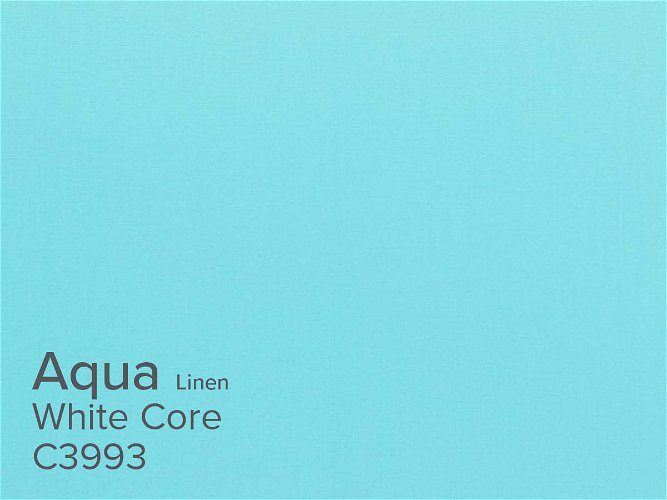 ColourMount Aqua Linen 1.4mm White Core Linen Mountboard 1 sheet