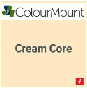 Colourmount Cream Core Smoke Grey Standard Mountboard 1 sheet