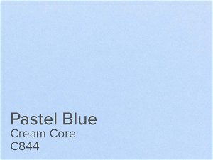 ColourMount Pastel Blue 1.25mm Cream Core Mountboard 1 sheet