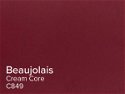 ColourMount Beaujolais 1.25mm Cream Core Mountboard 1 sheet