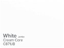 ColourMount White 1.25mm Cream Core Jumbo Mountboard 5 sheets