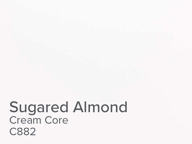 ColourMount Sugared Almond 1.25mm Cream Core Mount Board 1 sheet