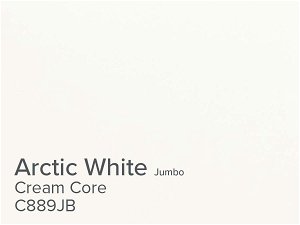 ColourMount Arctic White 1.25mm Cream Core Jumbo Mountboard 5 sheets