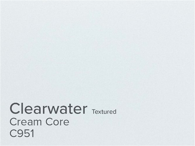 ColourMount Clearwater 1.25mm Cream Core Textured Mountboard 1 sheet