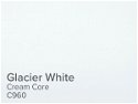 ColourMount Glacier White 1.25mm Cream Core Mountboard 1 sheet