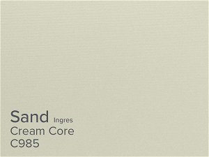 ColourMount Sand 1.25mm Cream Core Ingres Mountboard 1 sheet