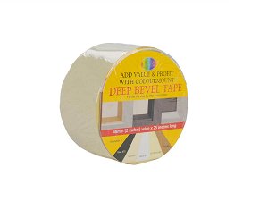 Bevel Wrapping Tape Off White roll 48mm x 25m by ColourMount