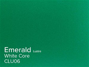 ColourMount Emerald Lustre 1.4mm White Core Mountboard 1 sheet