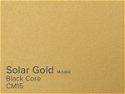 ColourMount Solar Gold 1.25mm Black Core Metallic Mountboard 1 sheet