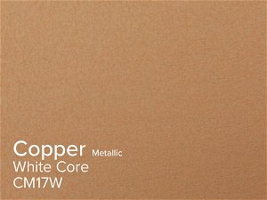 ColourMount Copper 1.4mm White Core Metallic Mountboard 1 sheet