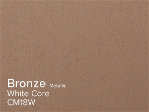 ColourMount Bronze 1.4mm White Core Metallic Mountboard 1 sheet