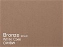 ColourMount Bronze 1.4mm White Core Metallic Mountboard 1 sheet