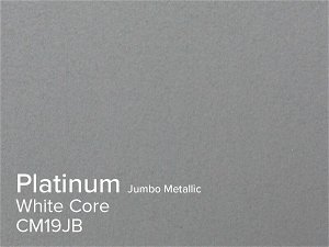 ColourMount Platinum Jumbo 1.4mm White Core Jumbo Metallic Mountboard 5 sheets