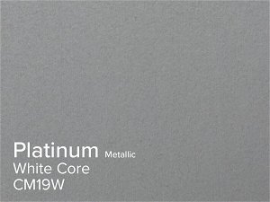 ColourMount Platinum 1.4mm White Core Metallic Mountboard 1 sheet