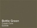 Daler Bottle Green 1.4mm Cream Core Mountboard 1 sheet
