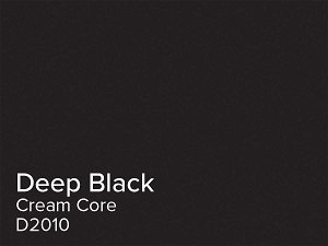 Daler Deep Black 1.4mm Cream Core Mountboard 1 sheet
