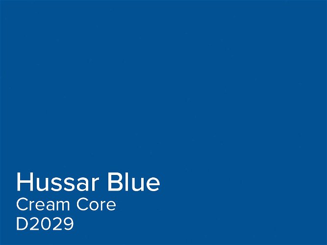 Daler Hussar Blue 1.4mm Cream Core Mountboard 1 sheet