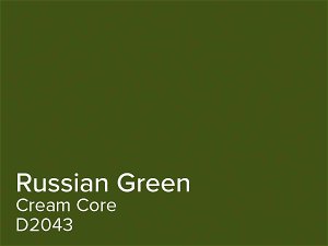 Daler Russian Green 1.4mm Cream Core Mountboard 1 sheet