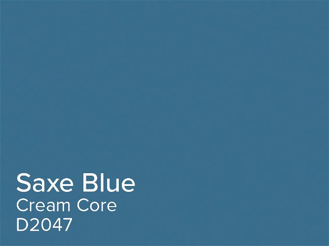 Daler Saxe Blue 1.4mm Cream Core Mountboard 1 sheet
