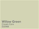 Daler Willow Green 1.4mm Cream Core Mountboard 1 sheet