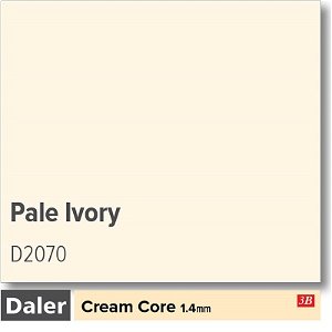 Daler Cream Core Standard Pale Ivory Mountboard 1 sheet
