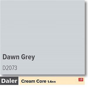 Daler Cream Core Standard Dawn Grey Mountboard 1 sheet