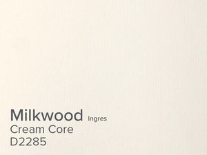 Daler Milkwood 1.4mm Cream Core Ingres Mount Board 1 sheet