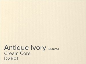 Daler Antique Ivory 1.4mm Cream Core Textured Mountboard 1 sheet