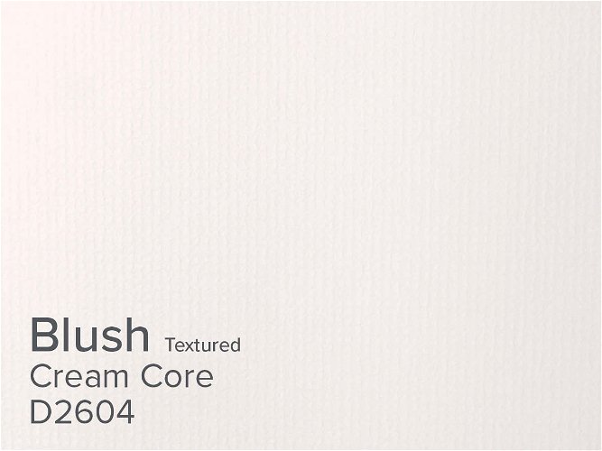 Daler Blush 1.4mm Cream Core Textured Mountboard 1 sheet