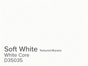 Daler Soft White 1.4mm White Core Murano Textured Mountboard 1 sheet