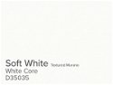 Daler Soft White 1.4mm White Core Murano Textured Mountboard 1 sheet