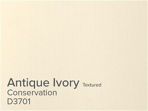 Daler Antique Ivory 1.2mm Conservation Textured Mountboard 1 sheet