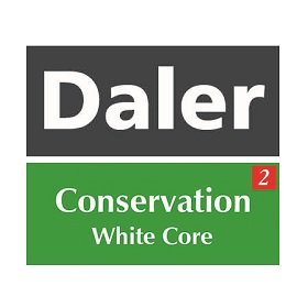 Daler Conservation Soft White Core Tint 4 Texture Mountboard  1 sheet