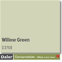 Daler Conservation Soft White Core Willow Green Mountboard 1 sheet