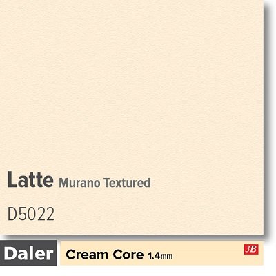 Daler Cream Core Murano Latte Mountboard 1 sheet     