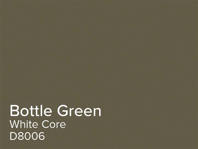Daler Bottle Green 1.4mm White Core Mountboard 1 sheet