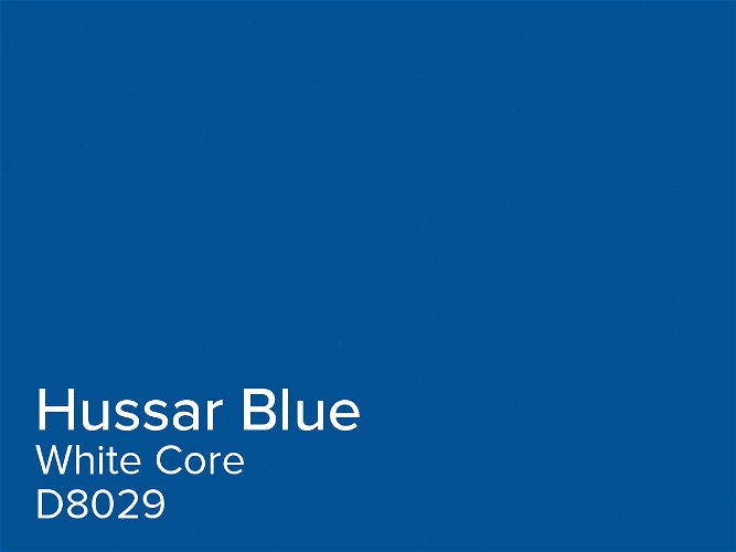 Daler Hussar Blue 1.4mm White Core Mountboard 1 sheet