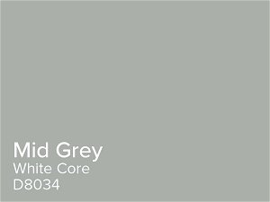 Daler Mid Grey 1.4mm White Core Mountboard 1 sheet