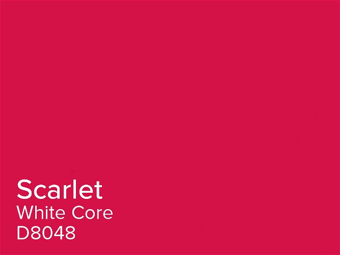 Daler Scarlet 1.4mm White Core Mountboard 1 sheet