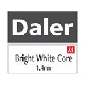 Daler Bright White Core Soft Green Mountboard 1 sheet