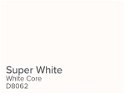 Daler Super White 1.4mm White Core Mountboard 1 sheet