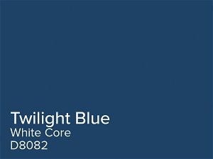 Daler Twilight Blue 1.4mm White Core Mountboard 1 sheet