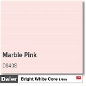 Daler Bright White Core Marble Pink Mountboard 1 sheet