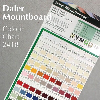Daler Bright White Core Pale Peach Texture Mountboard 1 sheet