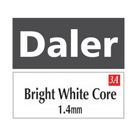 Daler Bright White Core Dusky Pink Texture Mountboard 1 sheet