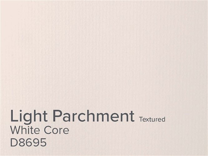 Daler Light 1.4mm White Core Textured Mountboard 1 sheet