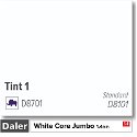 Daler Bright White Core Jumbo Tint 1 Mountboard 1 sheet